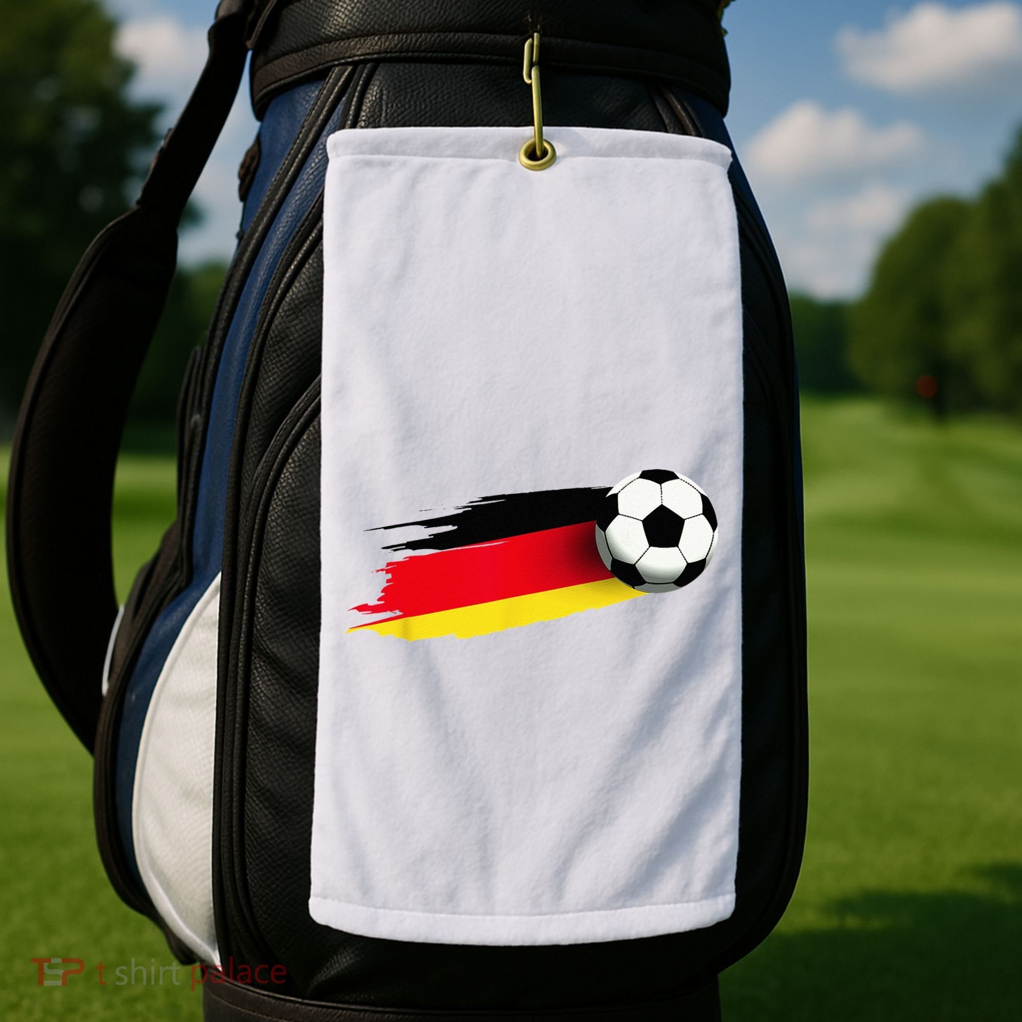 Germany Flag Jersey German Soccer Team German Golf Towel