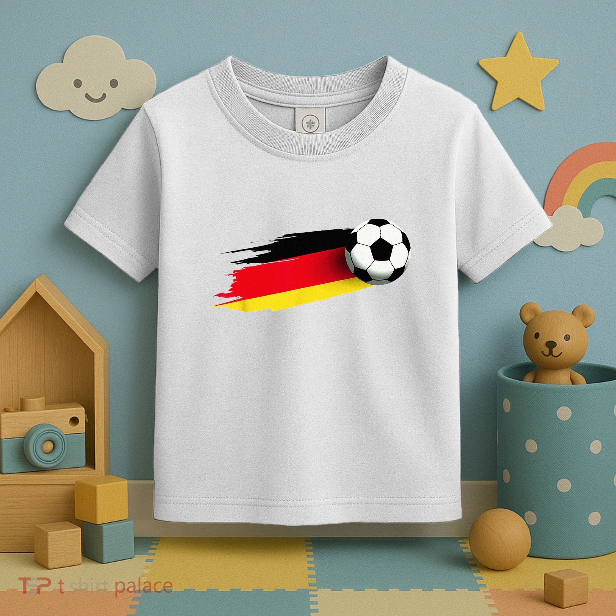 Germany Flag Jersey German Soccer Team German Toddler T-Shirt