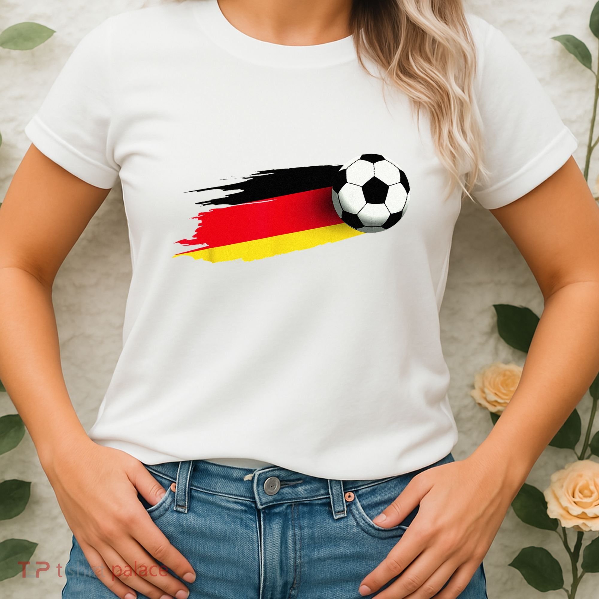 Germany Flag Jersey German Soccer Team German Women's T-Shirt