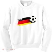Germany Flag Jersey German Soccer Team German Kids Sweatshirt thumb 0