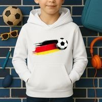Germany Flag Jersey German Soccer Team German Kids Hoodie thumb 2