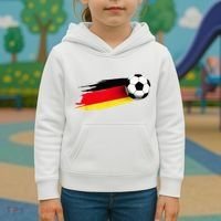 Germany Flag Jersey German Soccer Team German Kids Hoodie thumb 3