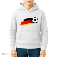 Germany Flag Jersey German Soccer Team German Kids Hoodie thumb 4
