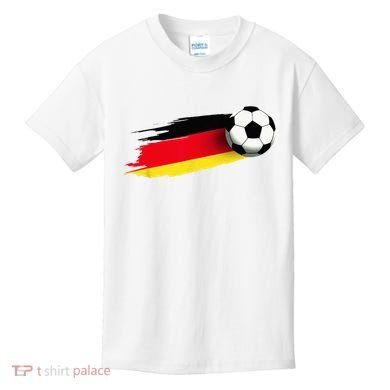 Germany Flag Jersey German Soccer Team German Kids T-Shirt