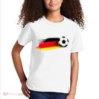 Germany Flag Jersey German Soccer Team German Kids T-Shirt thumb 2