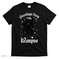 Greetings From Krampus Gruss Vom Krampus Christmas Horror T-Shirt thumb 0