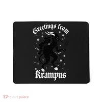 Greetings From Krampus Gruss Vom Krampus Christmas Horror Mousepad thumb 0