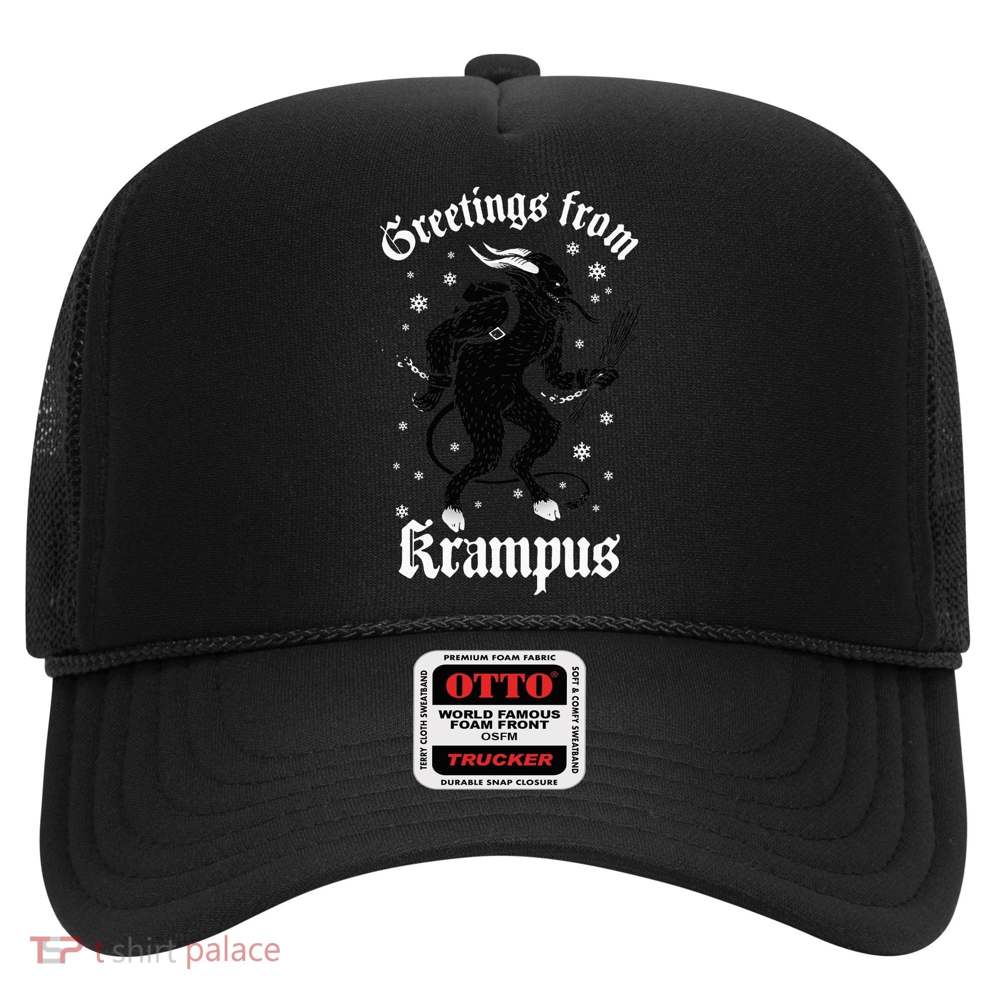 Greetings From Krampus Gruss Vom Krampus Christmas Horror Hat