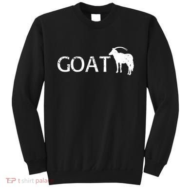 Goat Funny Logo Sweatshirt