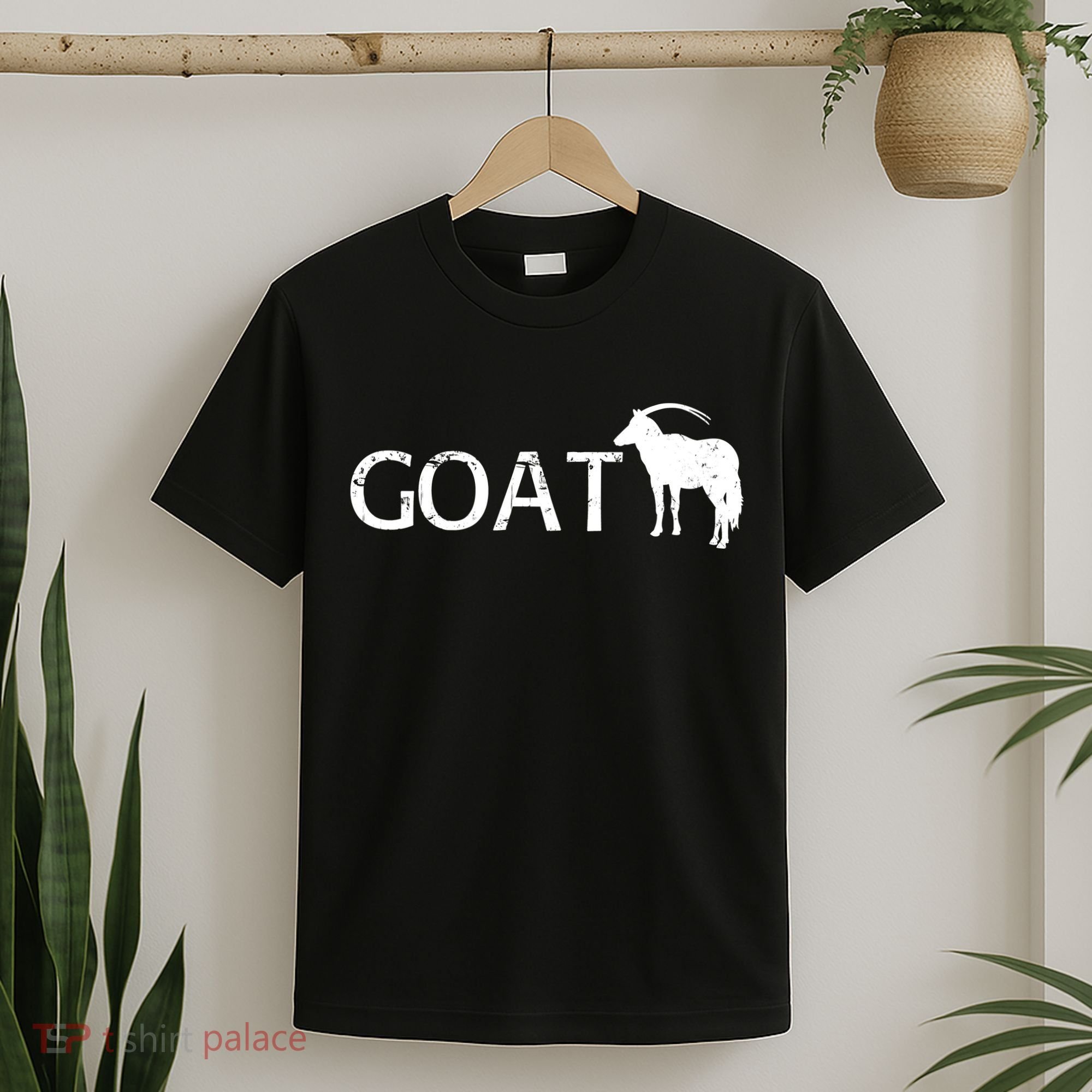 Goat Funny Logo T-Shirt