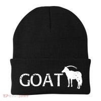 Goat Funny Logo Beanie thumb 0