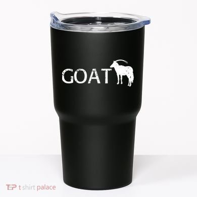 Goat Funny Logo Tumbler