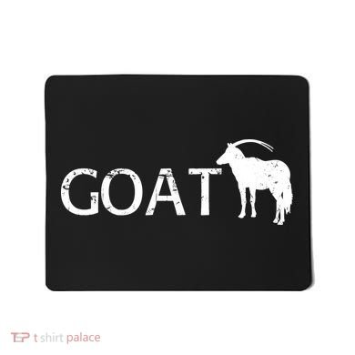 Goat Funny Logo Mousepad