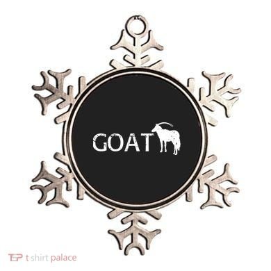 Goat Funny Logo Ornament