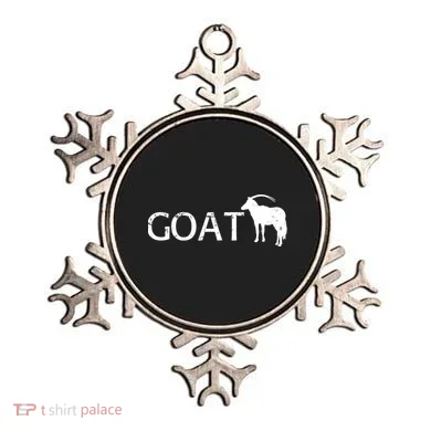 Goat Funny Logo Ornament