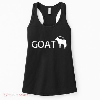 Goat Funny Logo Women's Tank Top