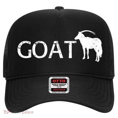 Goat Funny Logo Hat