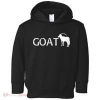 Goat Funny Logo Toddler Hoodie thumb 0