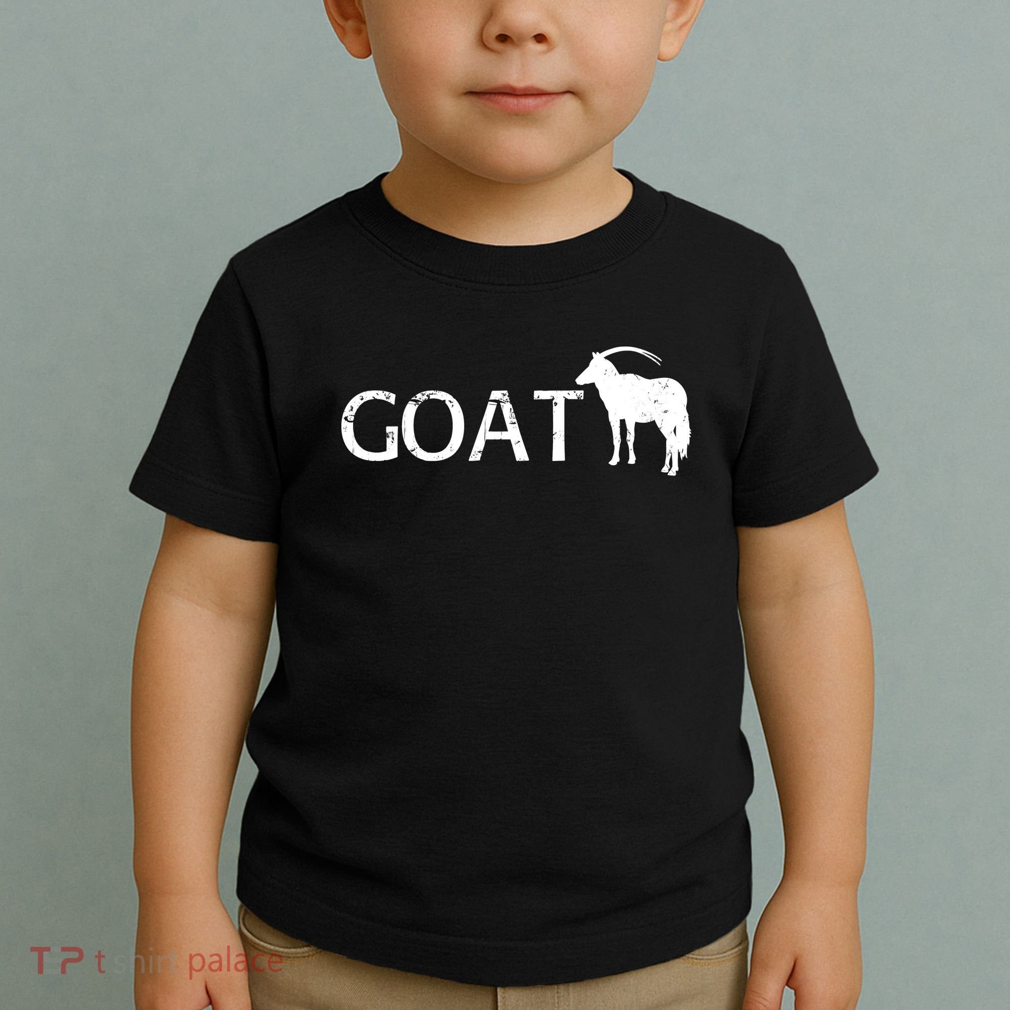 Goat Funny Logo Toddler T-Shirt