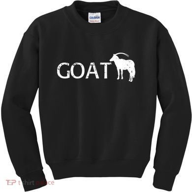 Goat Funny Logo Kids Sweatshirt
