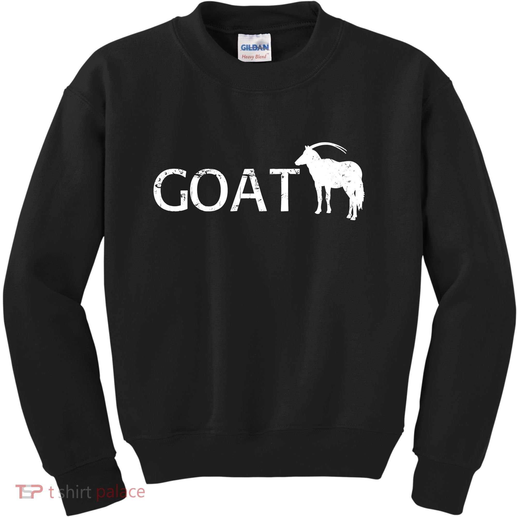 Goat Funny Logo Kids Sweatshirt