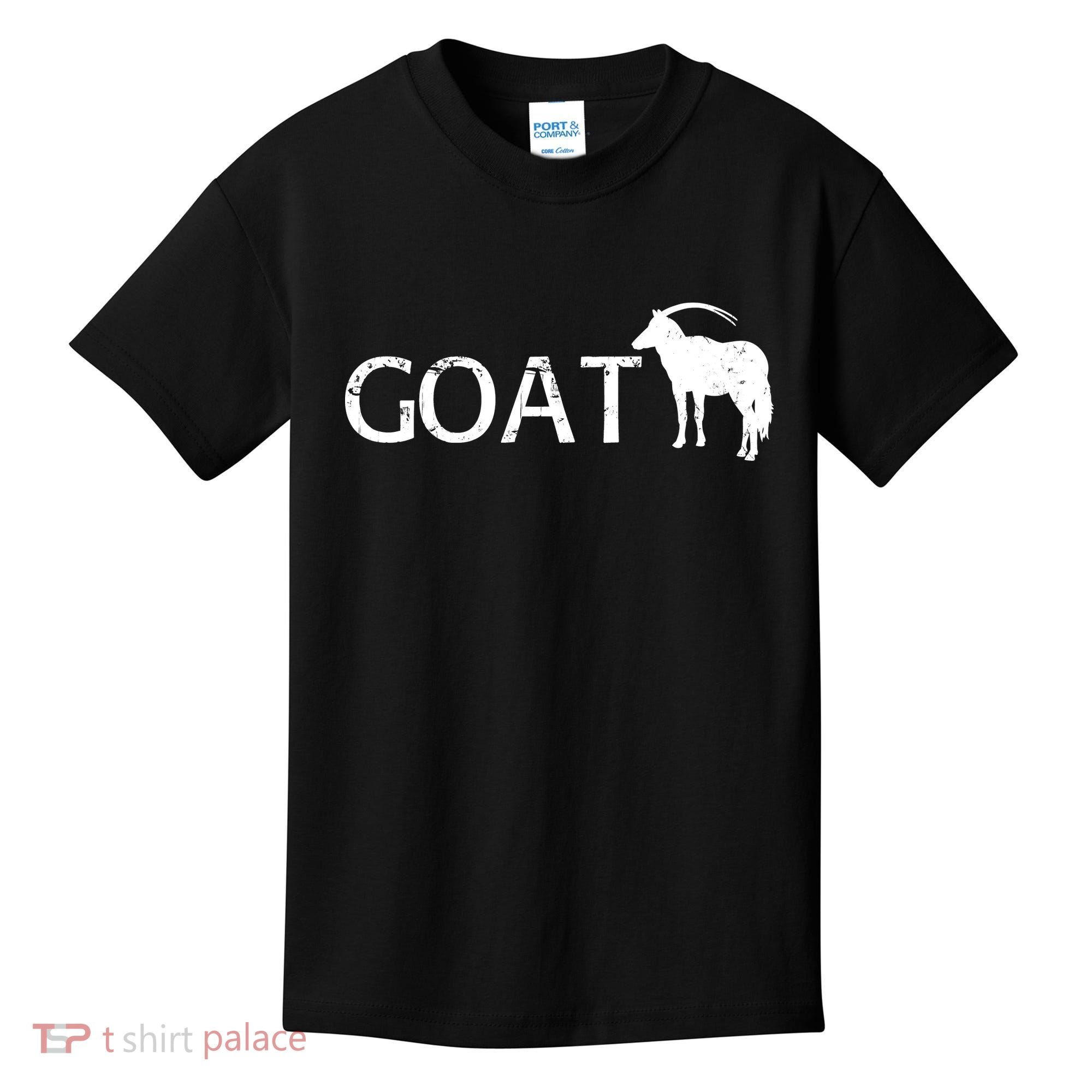 Goat Funny Logo Kids T-Shirt