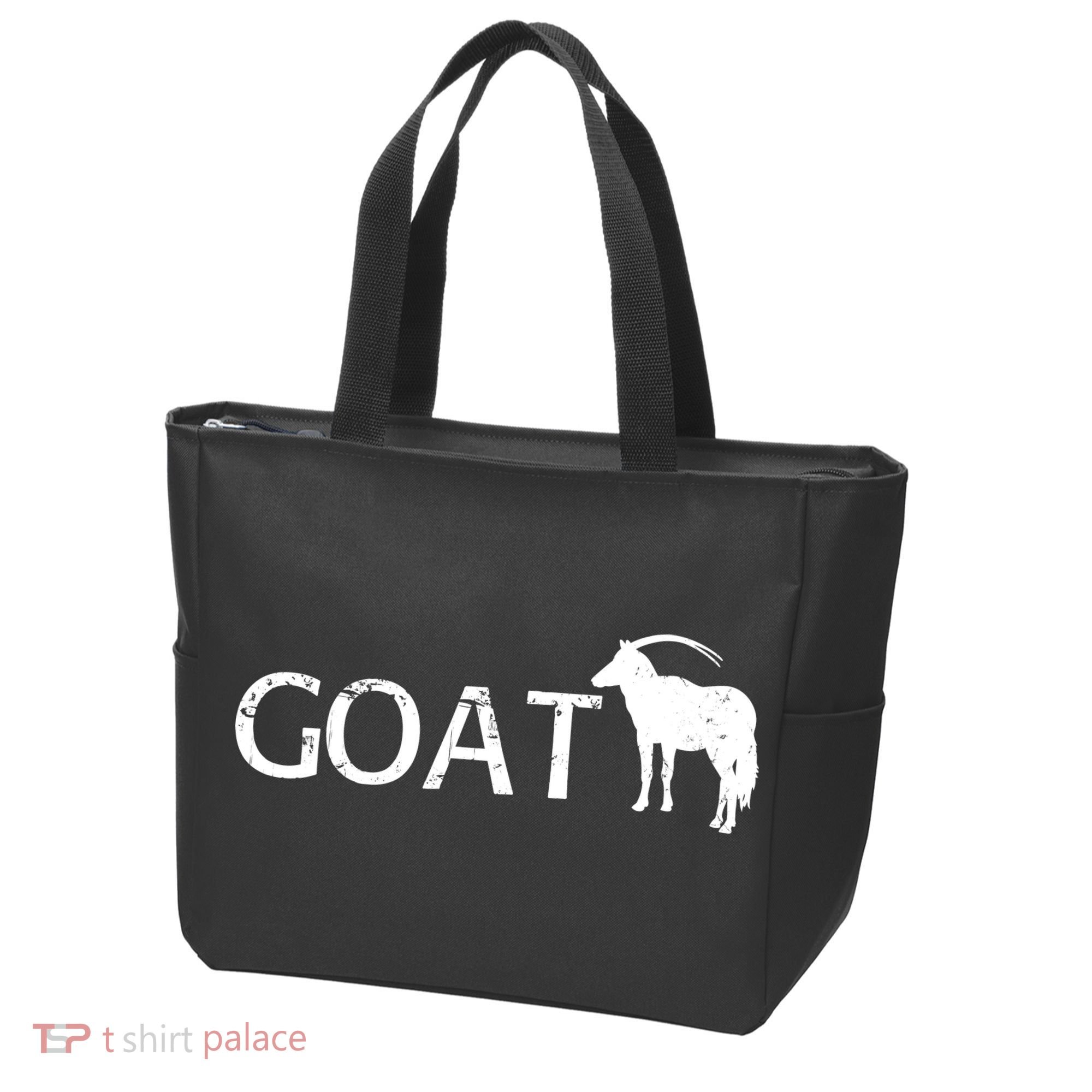 Goat Funny Logo Tote Bag