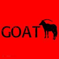 Goat Funny Logo Santa Hat thumb 1