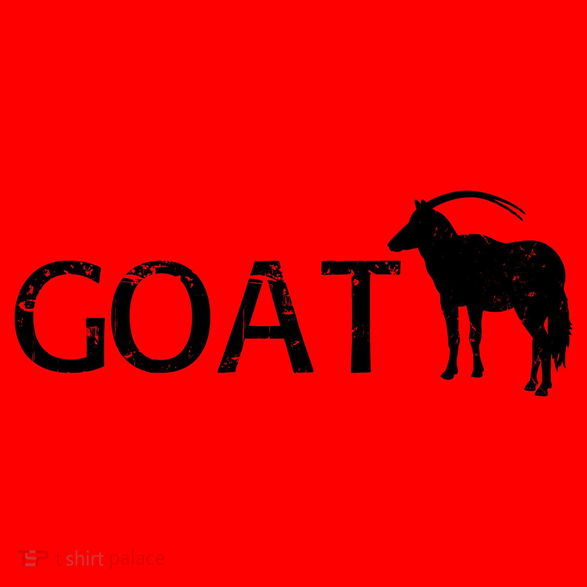 Goat Funny Logo Santa Hat