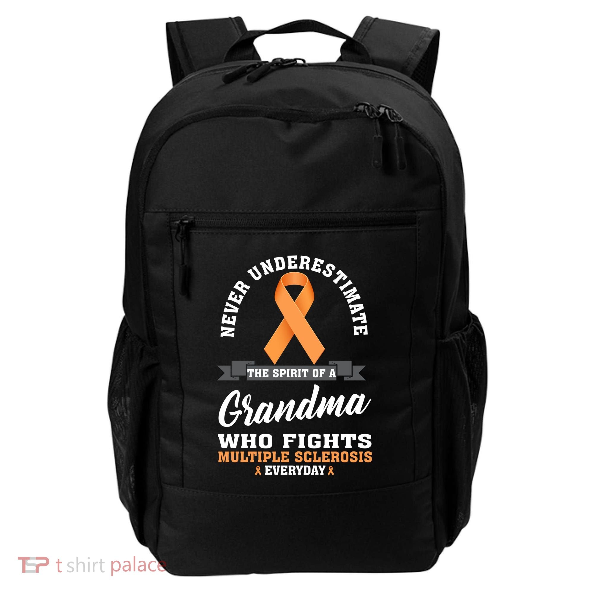 Grandma Fights Multiple Sclerosis Ms Warrior Gift Backpack