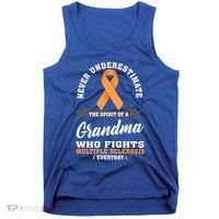 Grandma Fights Multiple Sclerosis Ms Warrior Gift Tank Top thumb 0