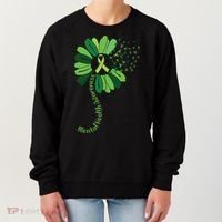 Green Flower Mental Health Awareness Women's Sweatshirt thumb 0