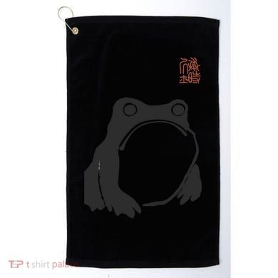 Grumpy Frog Matsumoto Hoji Golf Towel