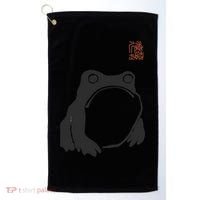 Grumpy Frog Matsumoto Hoji Golf Towel thumb 0