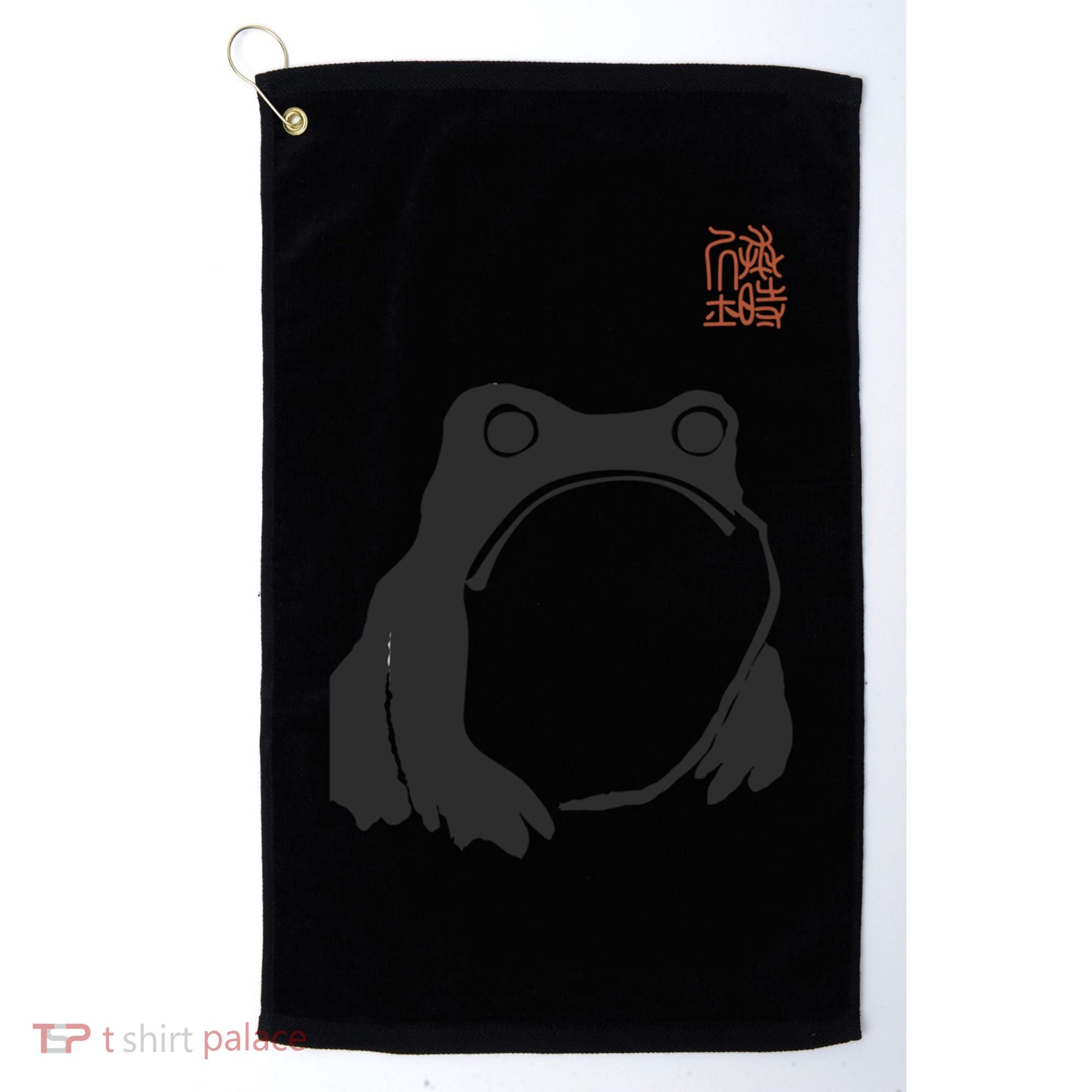 Grumpy Frog Matsumoto Hoji Golf Towel