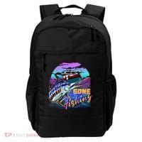 Gone Fishing Marlin Boat Backpack thumb 0