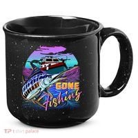 Gone Fishing Marlin Boat 15oz Campfire Ceramic Mug thumb 0