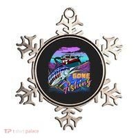Gone Fishing Marlin Boat Ornament thumb 0