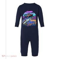 Gone Fishing Marlin Boat Infant Fleece One Piece thumb 0