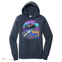 Gone Fishing Marlin Boat Women's Hoodie thumb 0