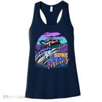 Gone Fishing Marlin Boat Women's Tank Top thumb 0