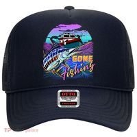 Gone Fishing Marlin Boat Hat thumb 0