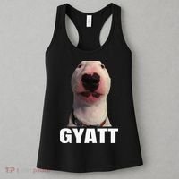 Gyatt Funny Meme Damn Trend Reaction Cringe Gyatt Women's Tank Top thumb 3