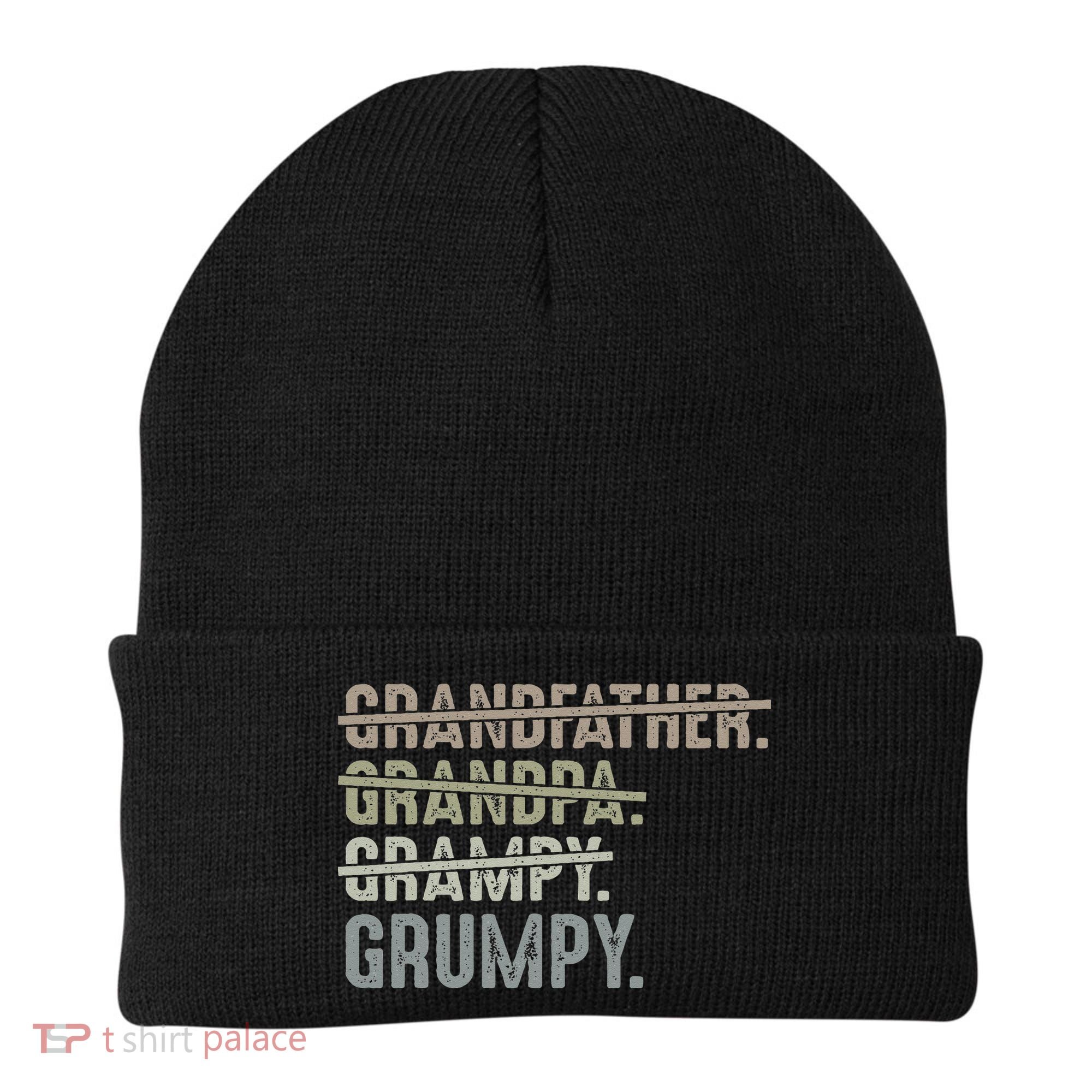 Grumpy For Men Grandfather Grandpa Grampy Grumpy Beanie