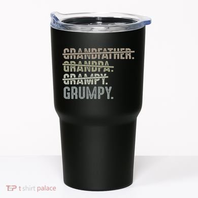 Grumpy For Men Grandfather Grandpa Grampy Grumpy Tumbler