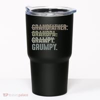 Grumpy For Men Grandfather Grandpa Grampy Grumpy Tumbler thumb 0