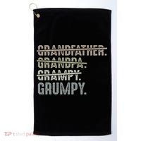 Grumpy For Men Grandfather Grandpa Grampy Grumpy Golf Towel thumb 0