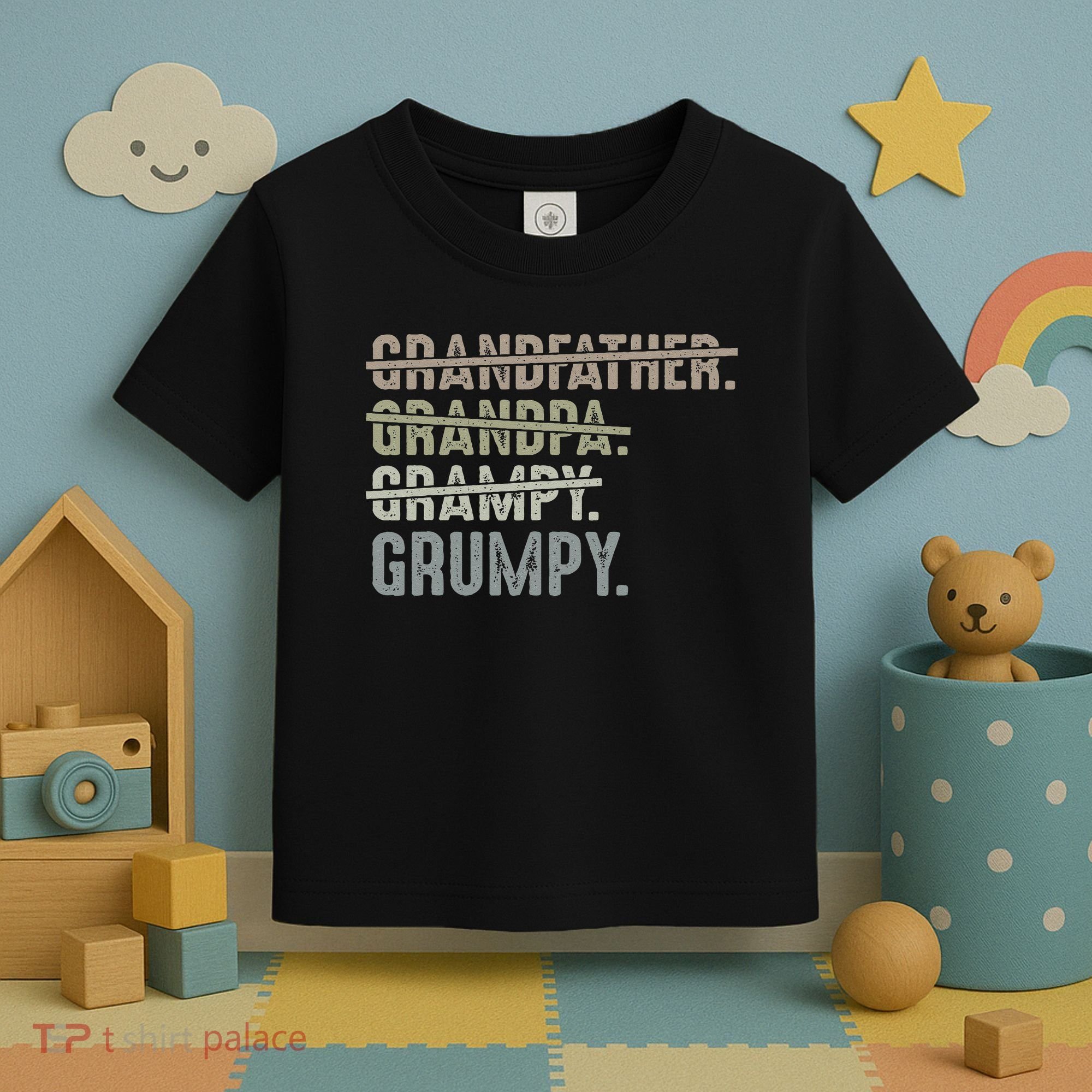 Grumpy For Men Grandfather Grandpa Grampy Grumpy Toddler T-Shirt