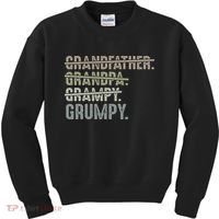 Grumpy For Men Grandfather Grandpa Grampy Grumpy Kids Sweatshirt thumb 0