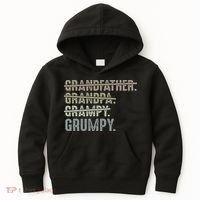 Grumpy For Men Grandfather Grandpa Grampy Grumpy Kids Hoodie thumb 0